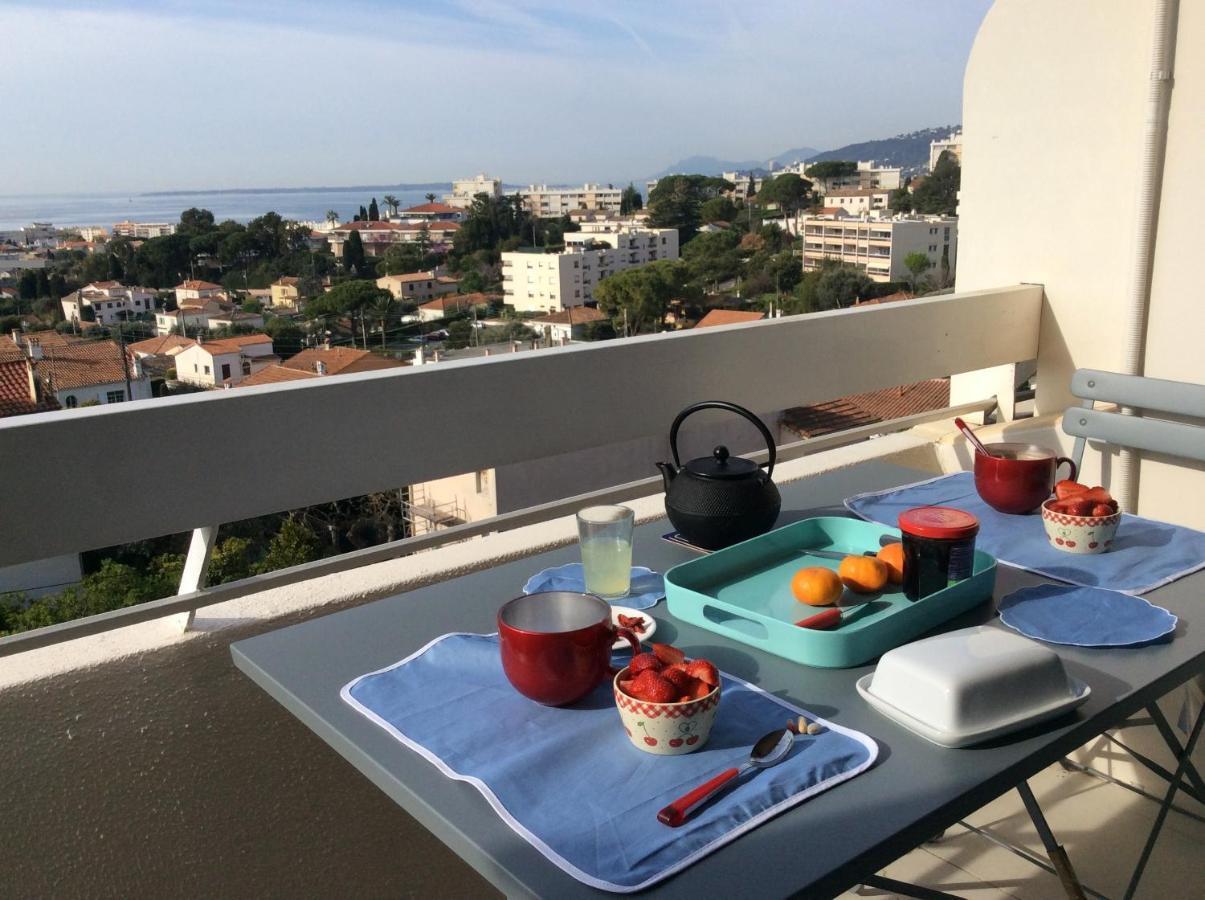 Appartement Vue Mer Panoramique Antibes Exterior foto